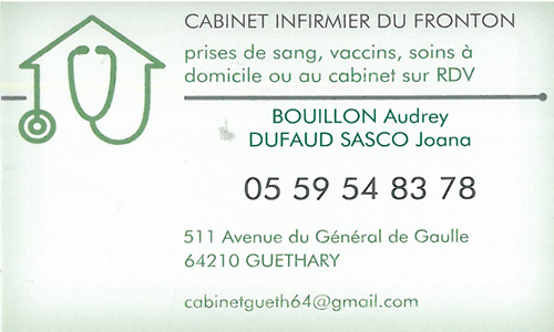 CABINET INFIRMIER DU FRONTON